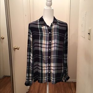 PERFECT SHIRT BUTTON DOWN LONG SLEEVES SZ M